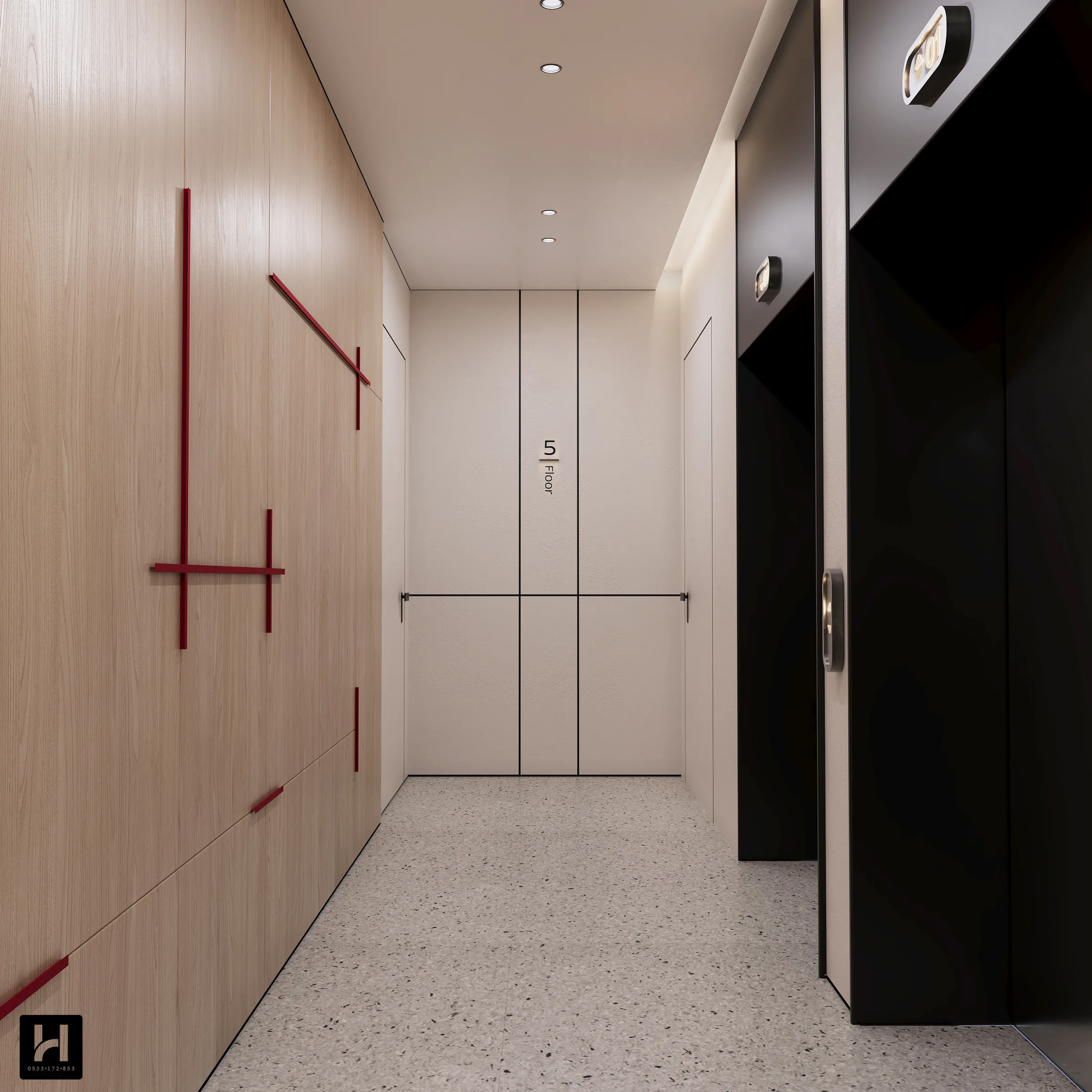 Bauhaus Lobby, detail