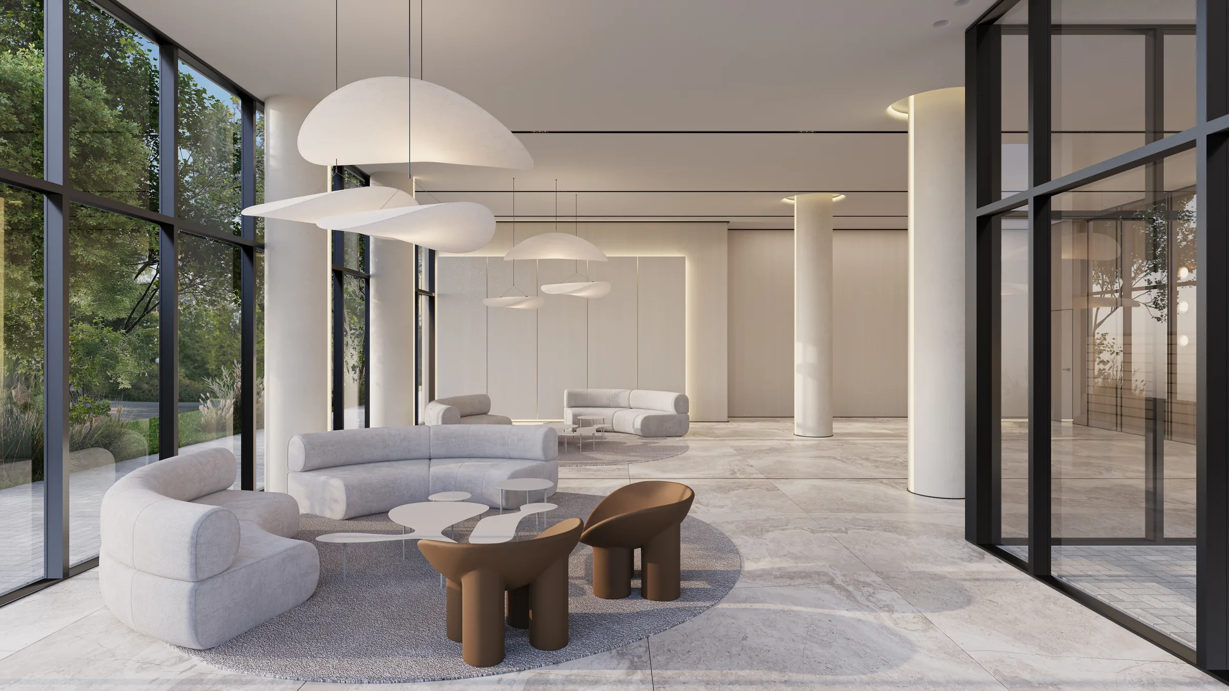 Boutique Lobby, detail