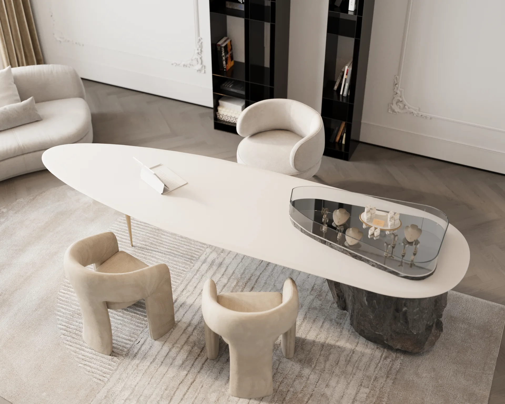 Dana Arish Showroom, detail