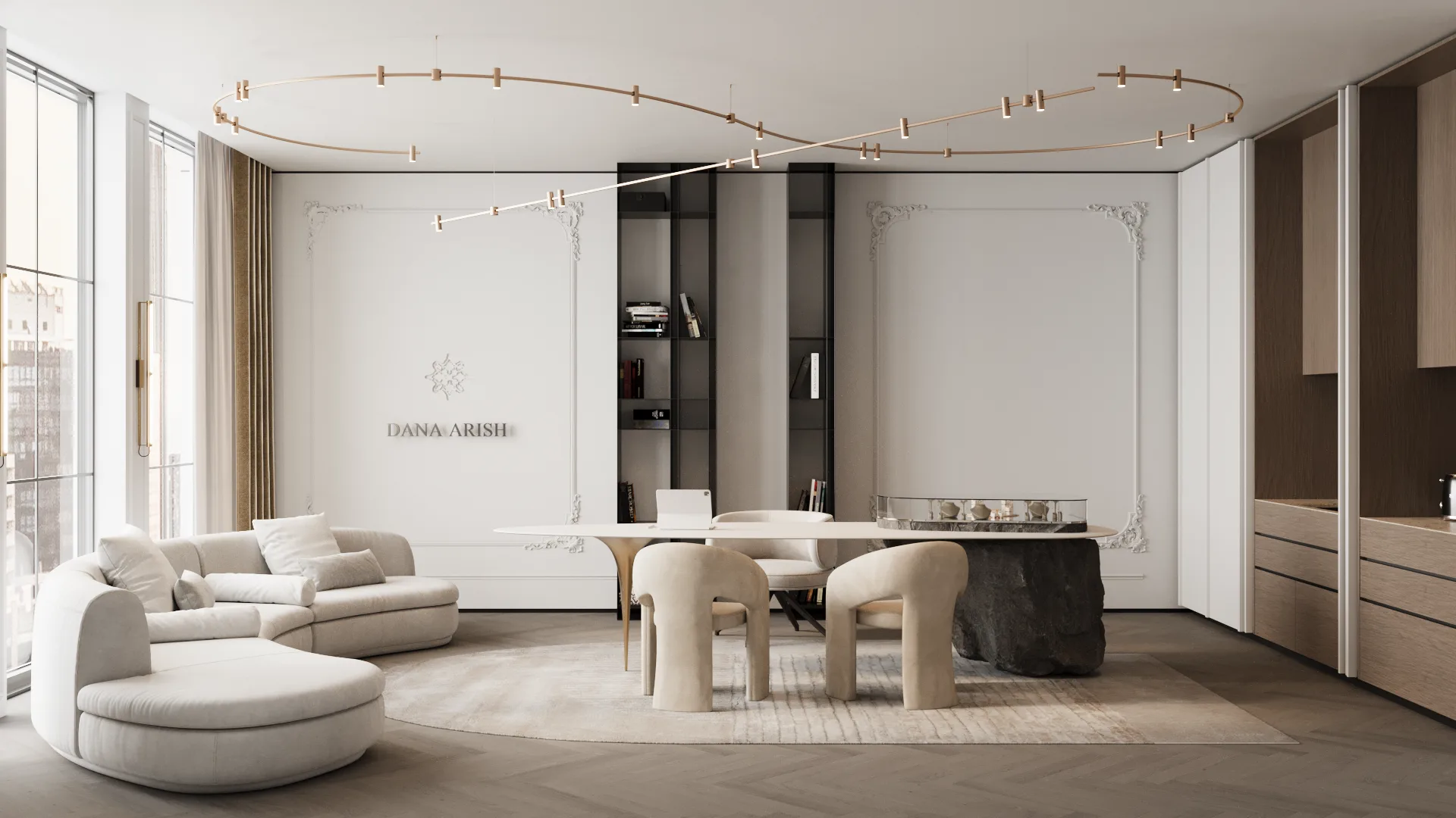 Dana Arish Showroom, Showroom