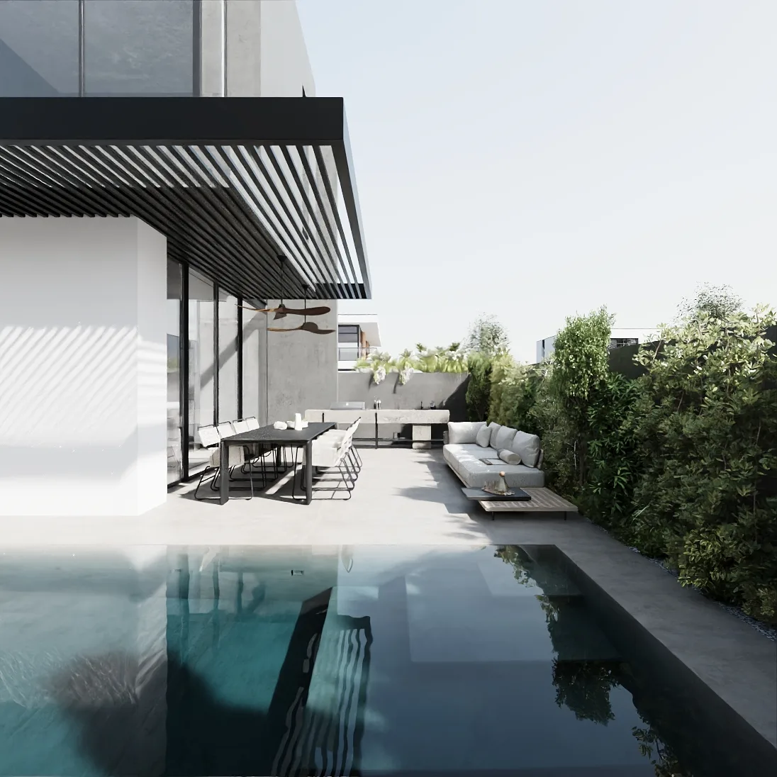 GL House, detail