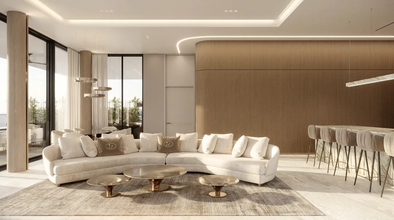 Golden Penthouse, detail