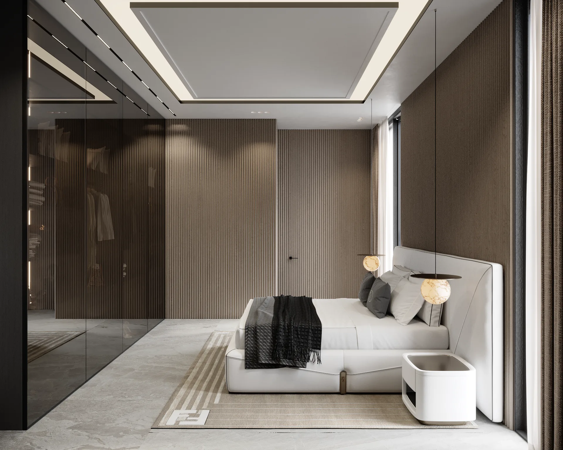 Golden Penthouse, detail
