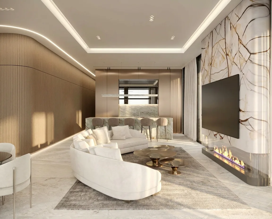 Golden Penthouse, detail