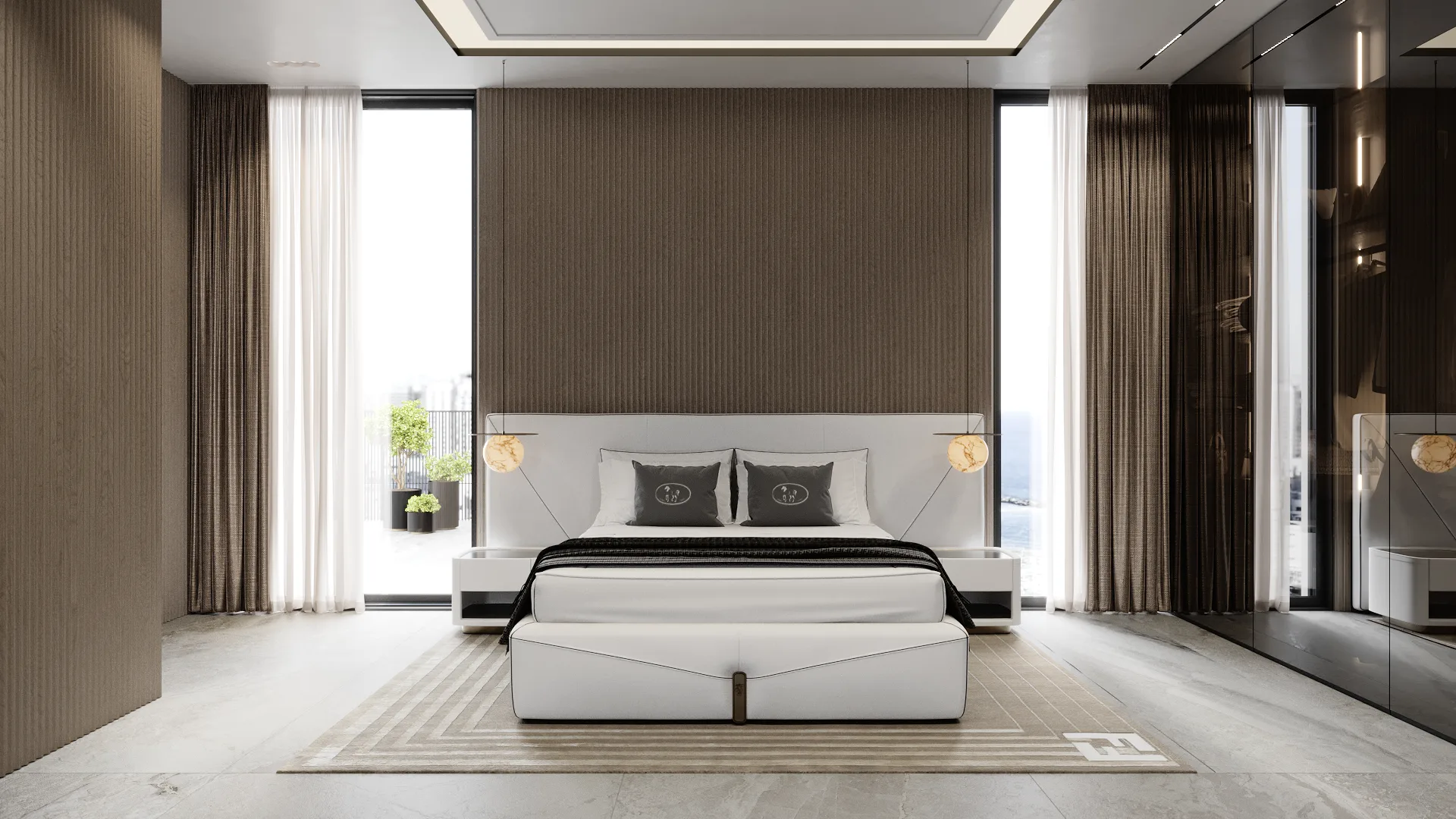 Golden Penthouse, detail