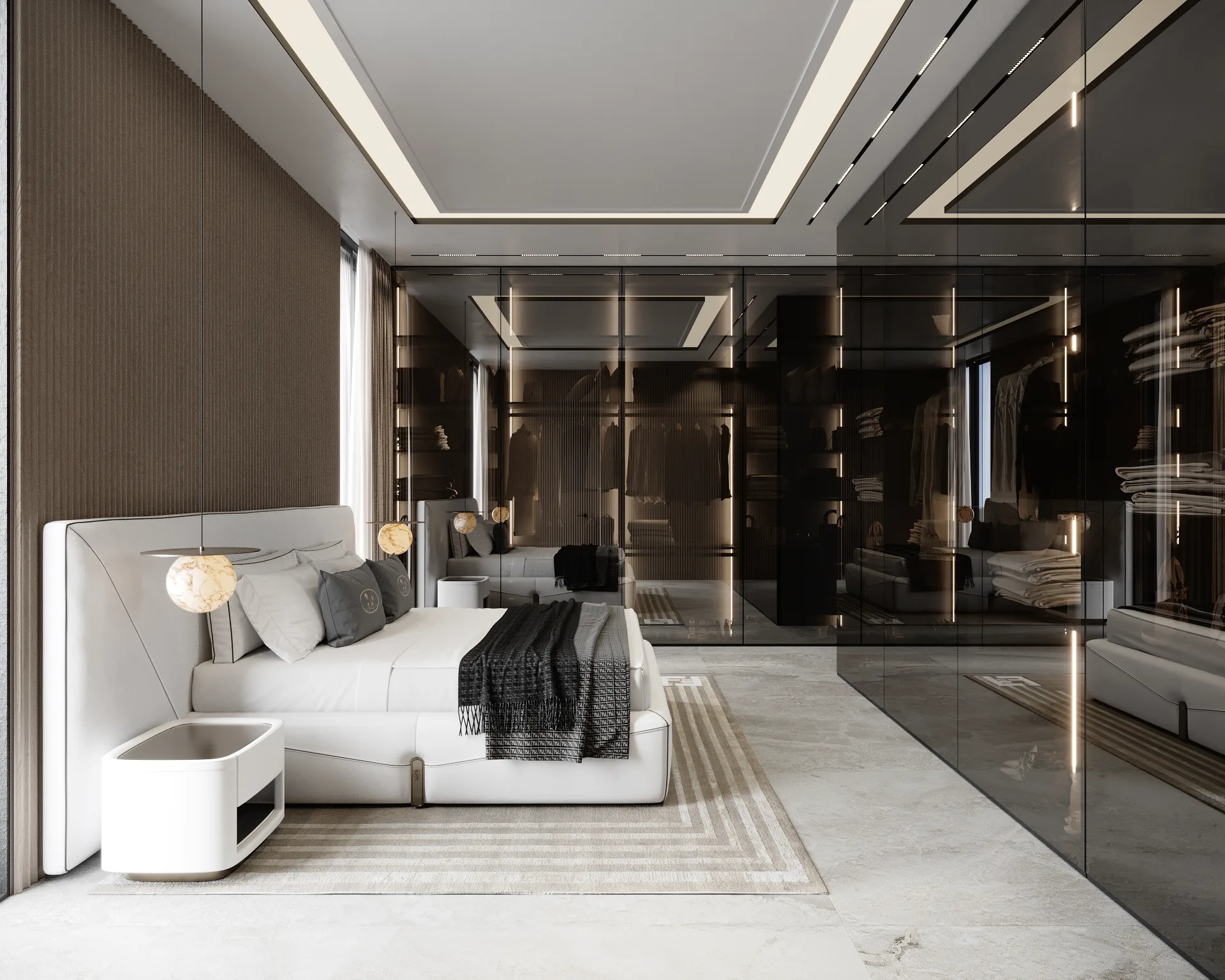 Golden Penthouse, detail