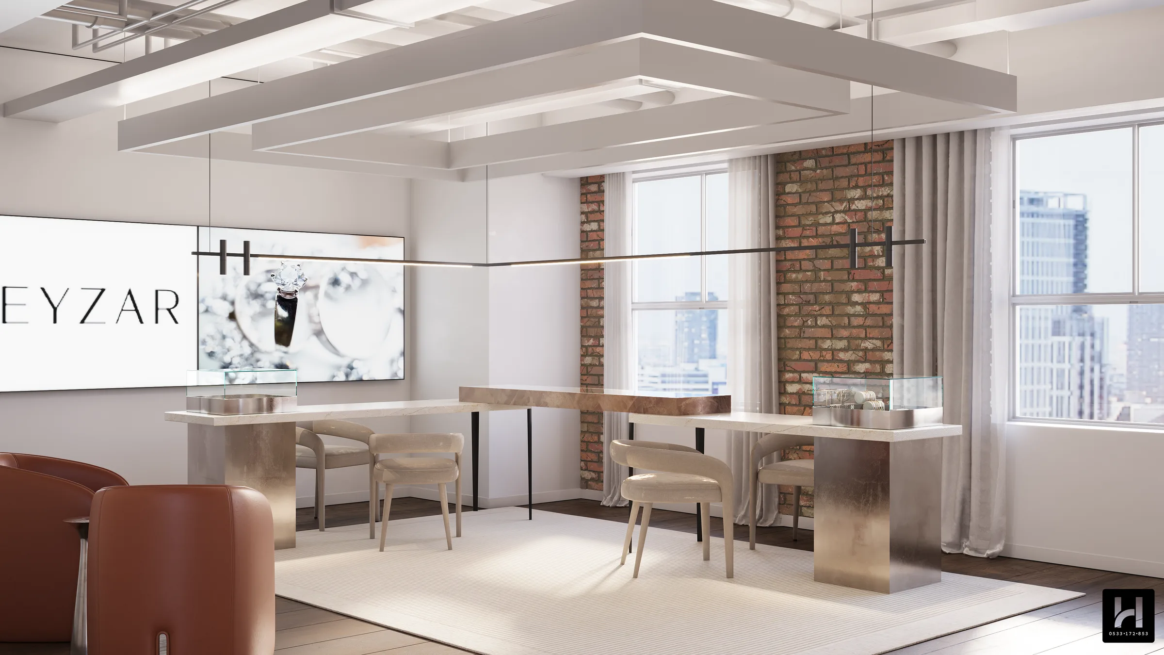 Keyzar Showroom, Showroom
