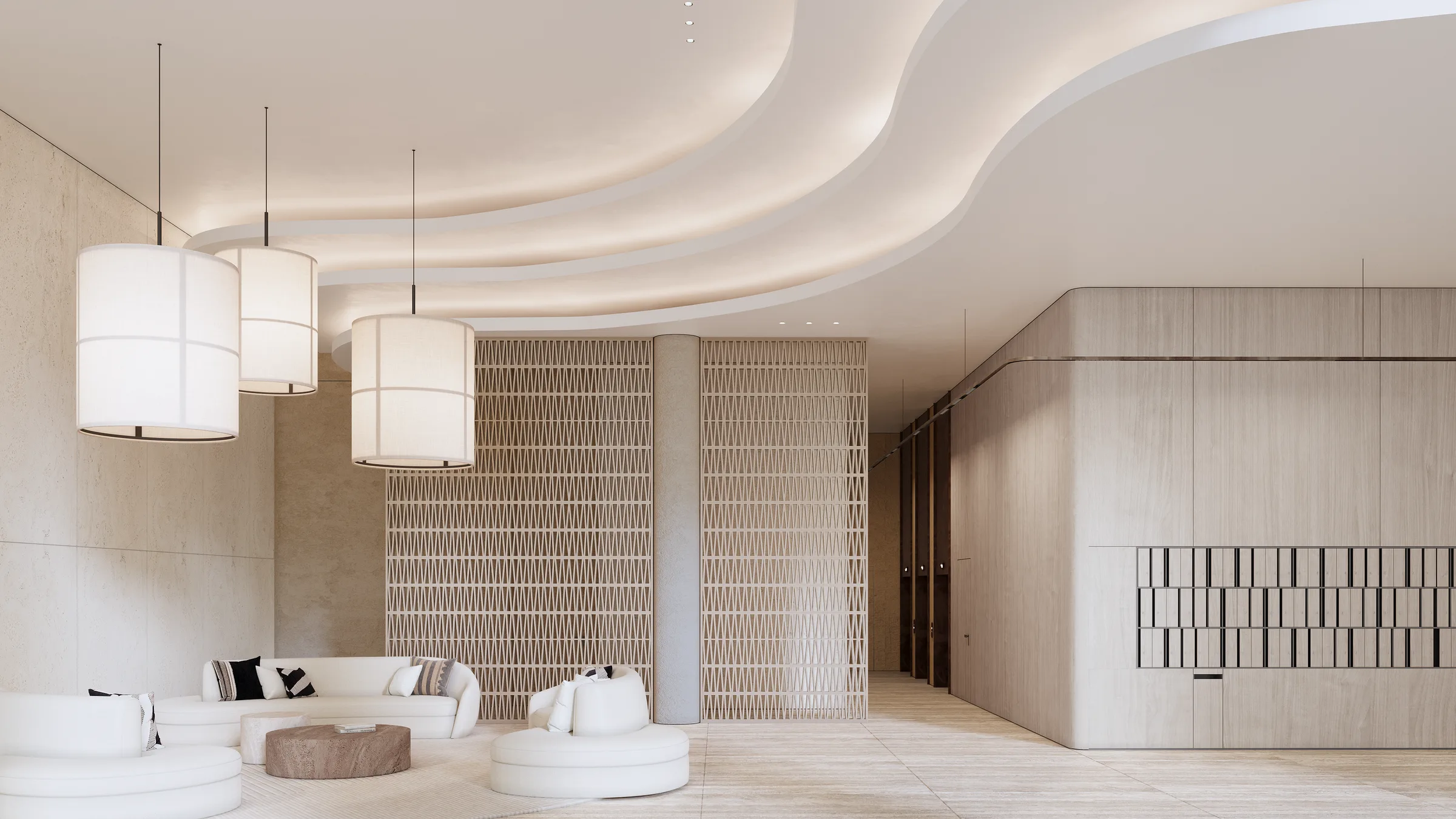 N Complex, Lobby