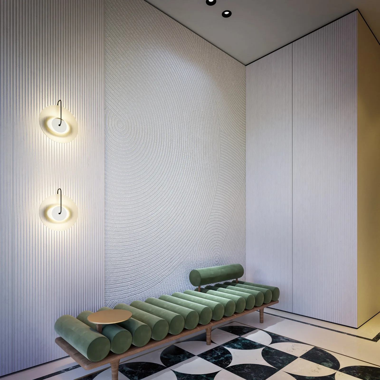 Sharet 38 Lobby, detail
