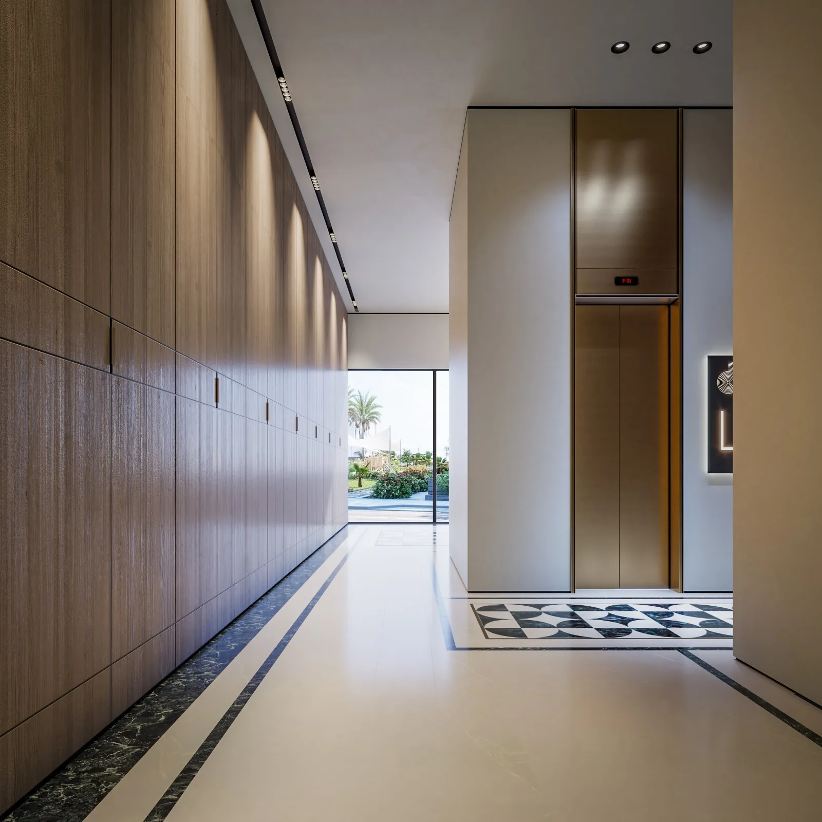 Sharet 38 Lobby, Lobby